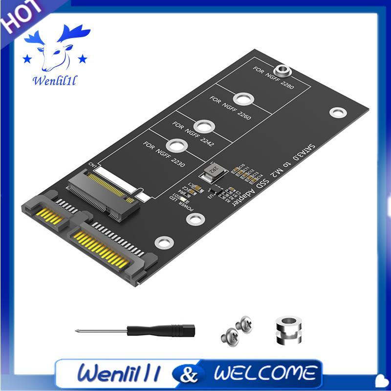 Thẻ chuyển đổi M.2 sang SATA NGFF sang SATA B Key SSD chuyển đổi cho NGFF M.2 2280 2260 2242 2230 SS