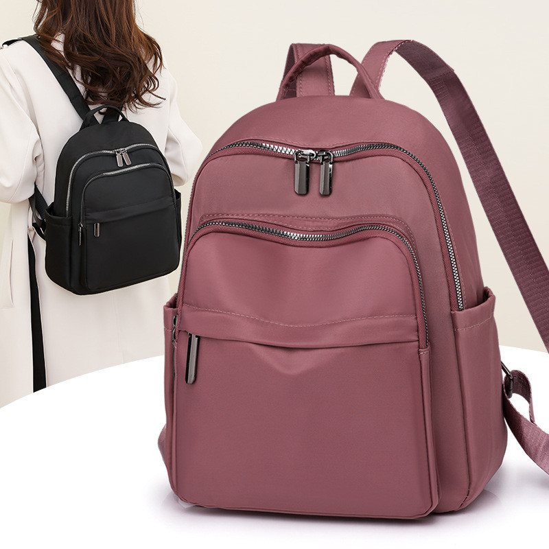 New women's backpack, simple commuter backpack, casual versatile women's bag, student school bag