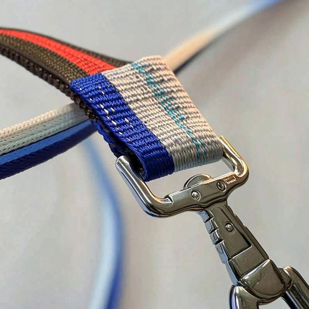 Dây Lunge có móc Snap Hook Tangle-Tangle-Tangle Dây dẫn Dây Lunge Ngựa Dây huấn luyện ngựa lâu trôi