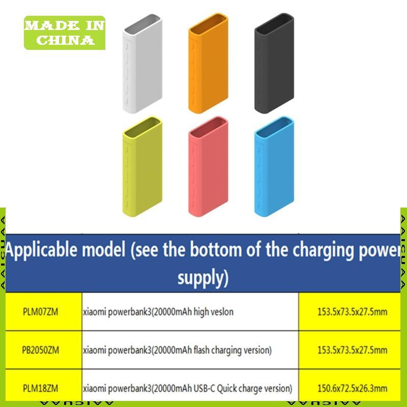 AA Chống rơi cho 20000mAh PLM07ZM PB2050ZM PLM18ZM Di Động Chống Trơn Trượt Chống Mài Mòn