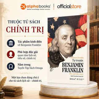 Sách - Tự truyện Benjamin Franklin (Omega Plus)