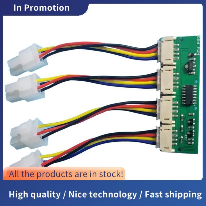 Mô Phỏng Quạt Giả Lập 12V 4 Trong 1 Vuông 4Pin Cho S21 S19kpro T21 KS5 KS5pro Quạt Spoofer Dummer