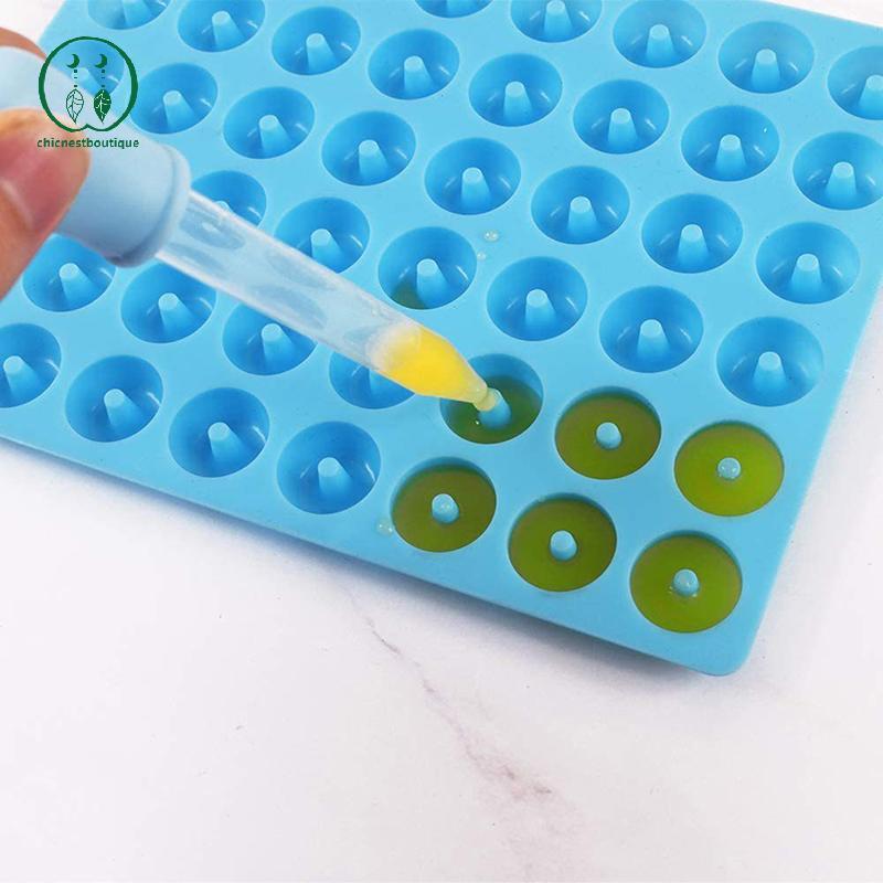 [Chicnest] Khuôn Chảo Bánh rán mini 48 lỗ Khuôn bánh rán silicon Muffin cho khuôn khay nướng bánh Là