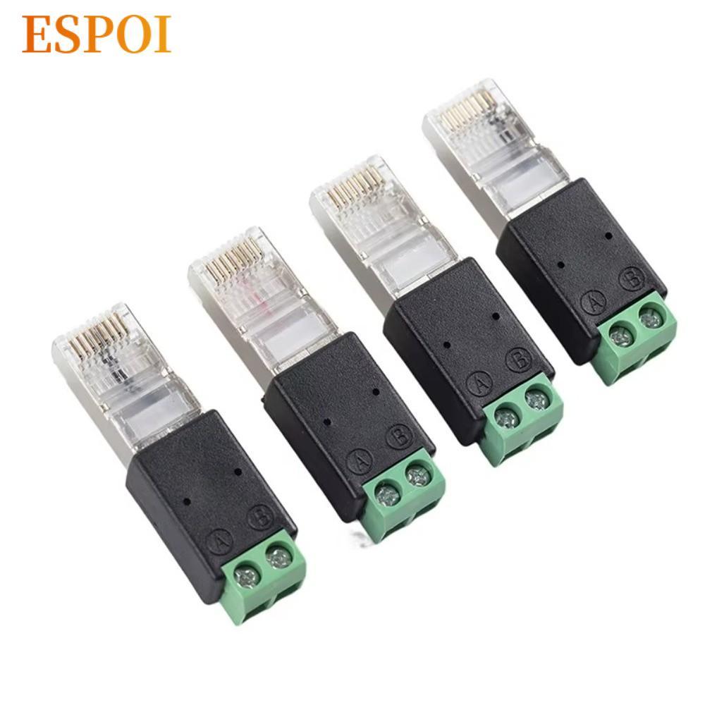 Bộ chuyển đổi đầu cuối ESPOI RJ45, Bộ chuyển đổi đầu nối nam RJ45 Bộ chuyển đổi RJ45 sang RS485, Bộ 