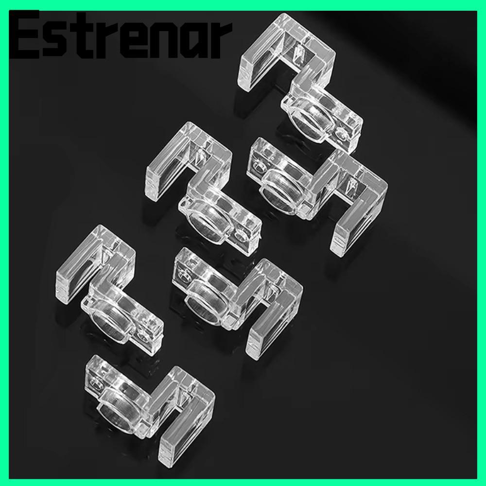 Giá đỡ nắp thủy tinh bể cá ESTRENAR 1PC, Giá đỡ nắp bể cá bằng acrylic, Vỏ bọc trong suốt 4,5 / 5 / 