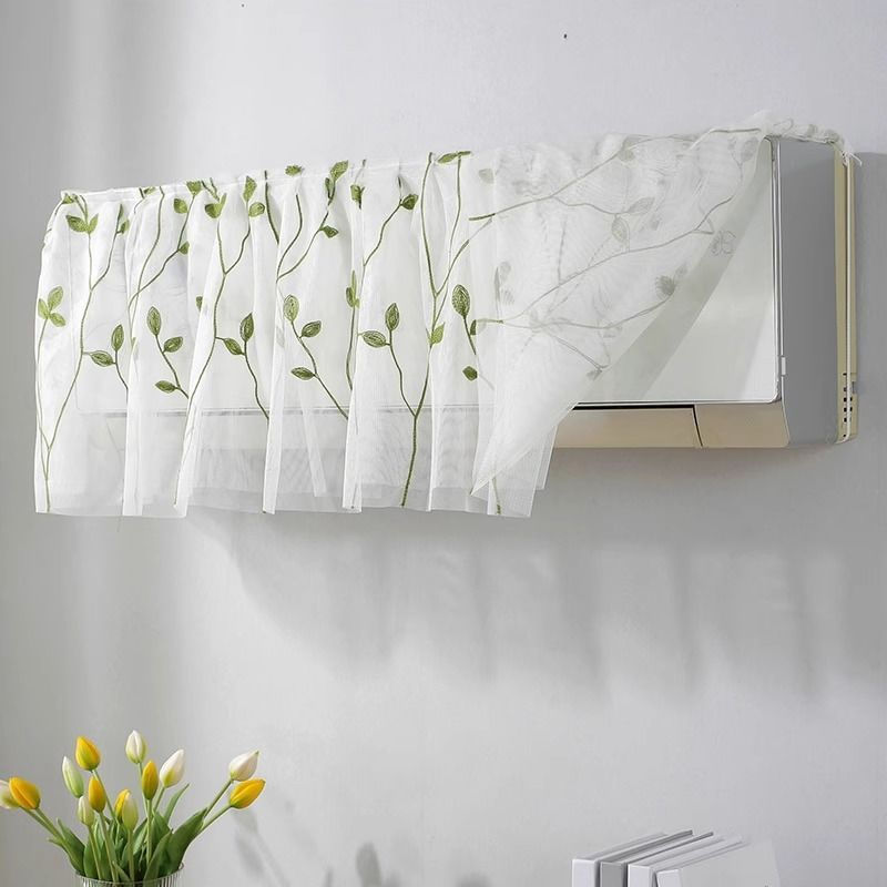 pp Air conditioner cover, hanging cover, Midea, bedroom, power on tq Dustproof cover for wall-mounte