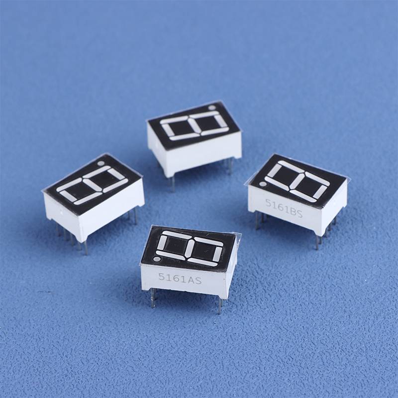 Glowupshop] 10 Chiếc Kỹ Thuật Số Tubemon AnodeCathode 0.56 Inch 10Pins 5161AS 5161BS 1 Bit Chữ Số 7 