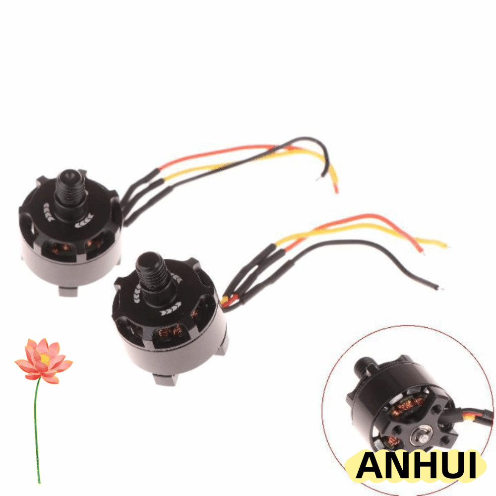 Động cơ không chổi than ANHUI, Động cơ máy bay kim loại 3000KV, Tốc độ cao Cw Ccw Xoay Mini 1306 Sta