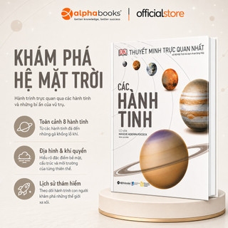 Sách - CÁC HÀNH TINH - Bách Khoa Thư về hệ Mặt trời  (DK) (Alpha Books)