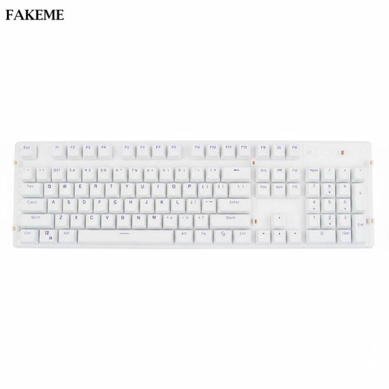 ABS Double Shot Keycaps OEM Profile Shine Through Keycaps Bộ cho bàn phím cơ