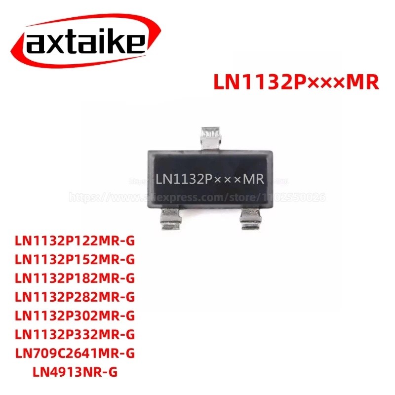 5 CÁI LN1132P122MR-G LN1132P152MR LN1132P182MR LN1132P302MR LN1132P332MR LN709C2641MR LN4913NR SOT-2