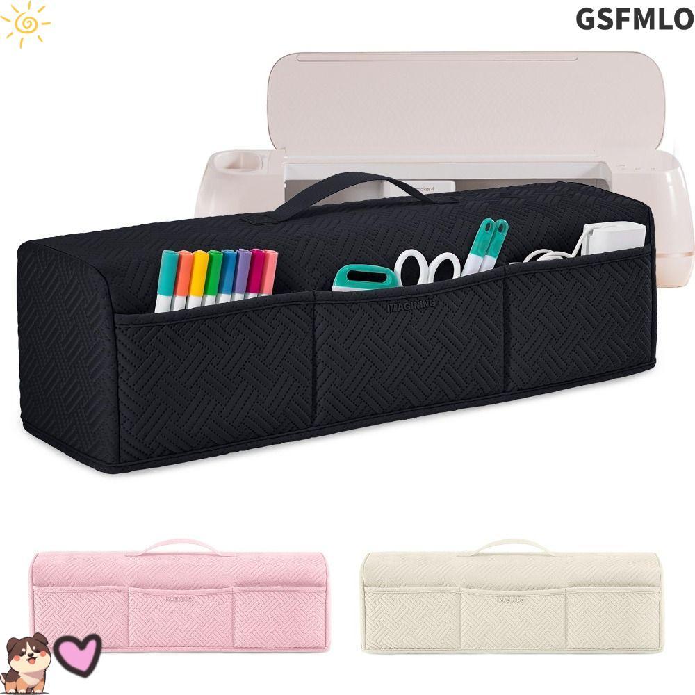 Vỏ bụi đệm GSFMLO, có túi có thể gập lại|Bìa, Nhẹ Cho Phụ Kiện Cricut Cho Cricut Maker 3 / Maker 4 /