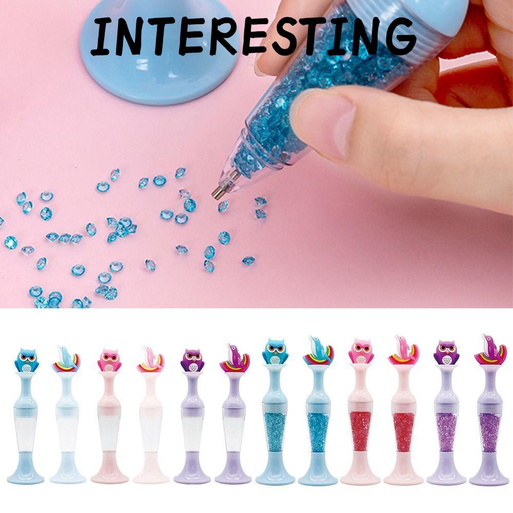 INTERESTING Diamond Painting Tool DIY Flower Pot Shape Cross May Phụ kiện Standable