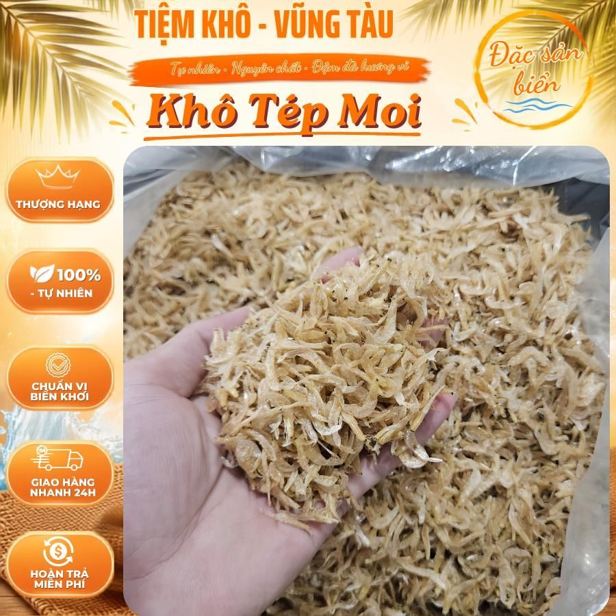 Khô tép ( moi ) biển loại 1 | Biển Vũng Tàu | Giá tận xưởng