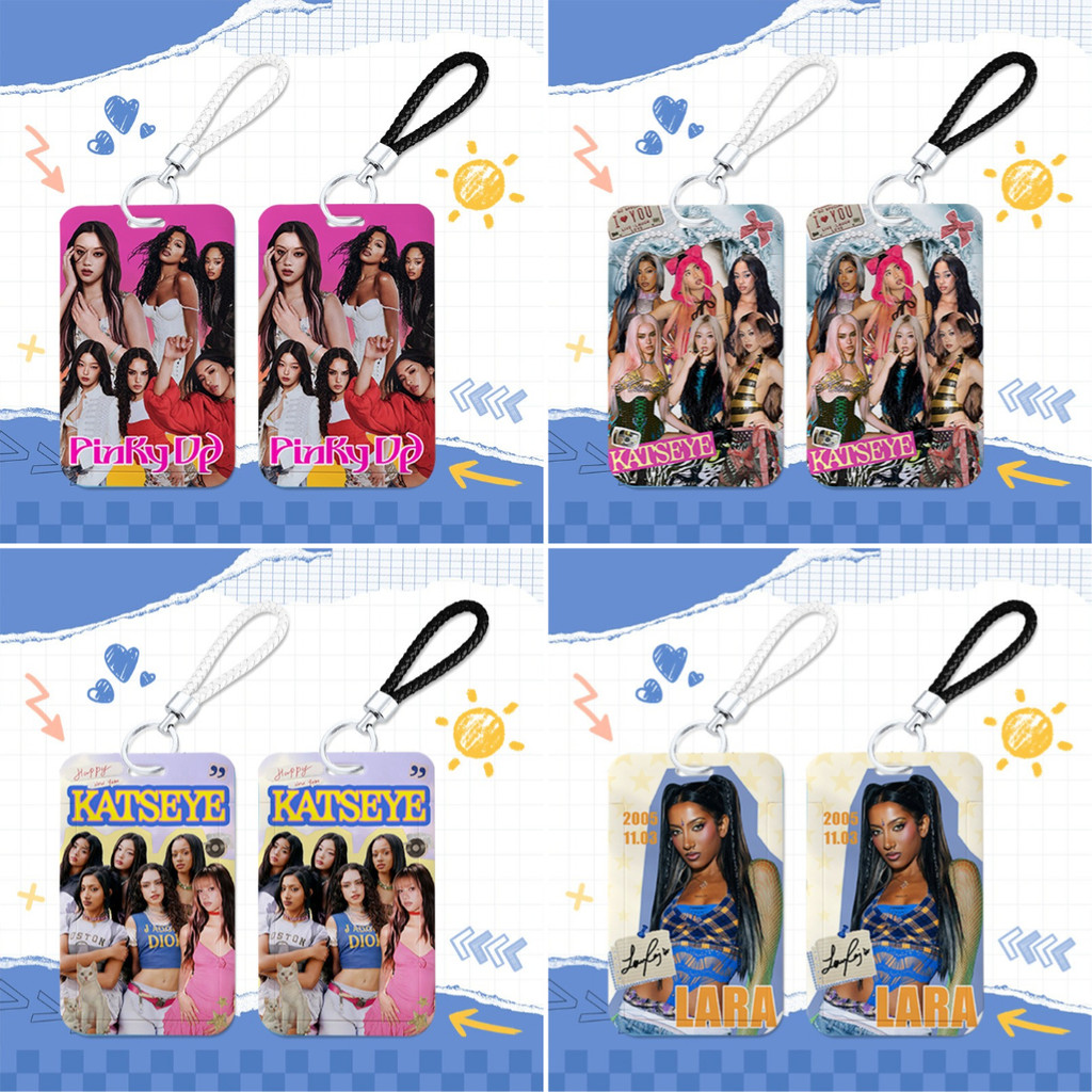 1 Cái KATSEYE Album Megan Lara Dây Buộc Thẻ GIỮ