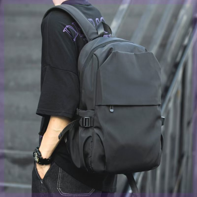 Trendy men's backpack, business casual backpack, large-capacity computer bag, travel bag
