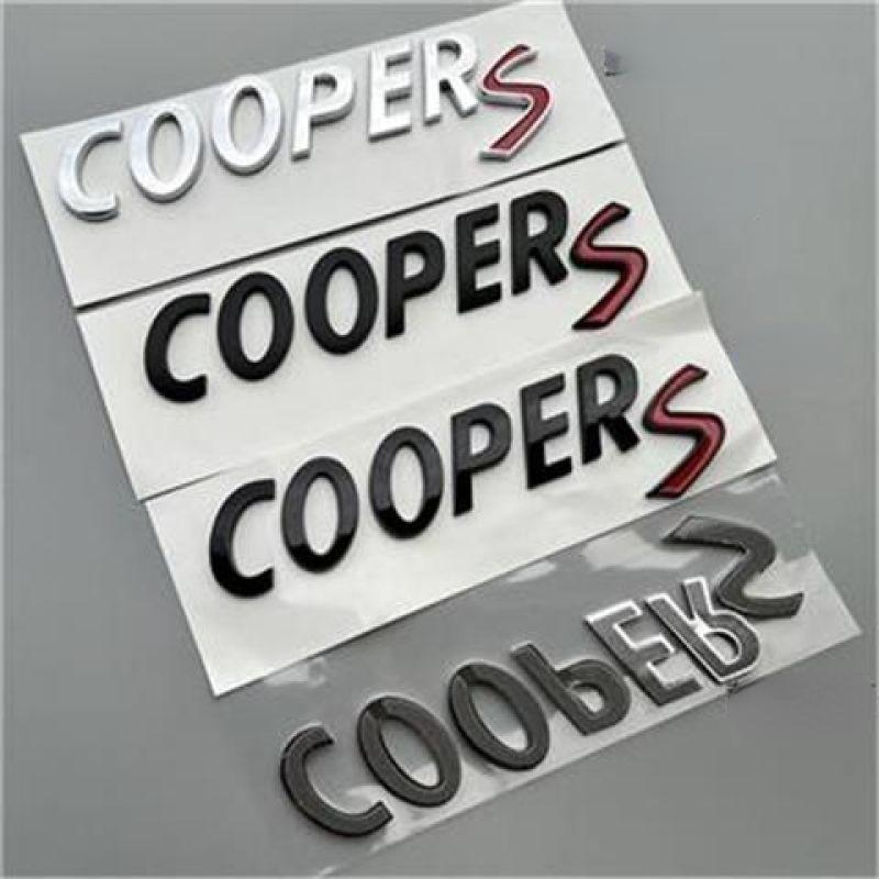 Suitable for MINI COOPER black letter stickers, COUNTRYMAN, R60, R56 rear decoration stickers