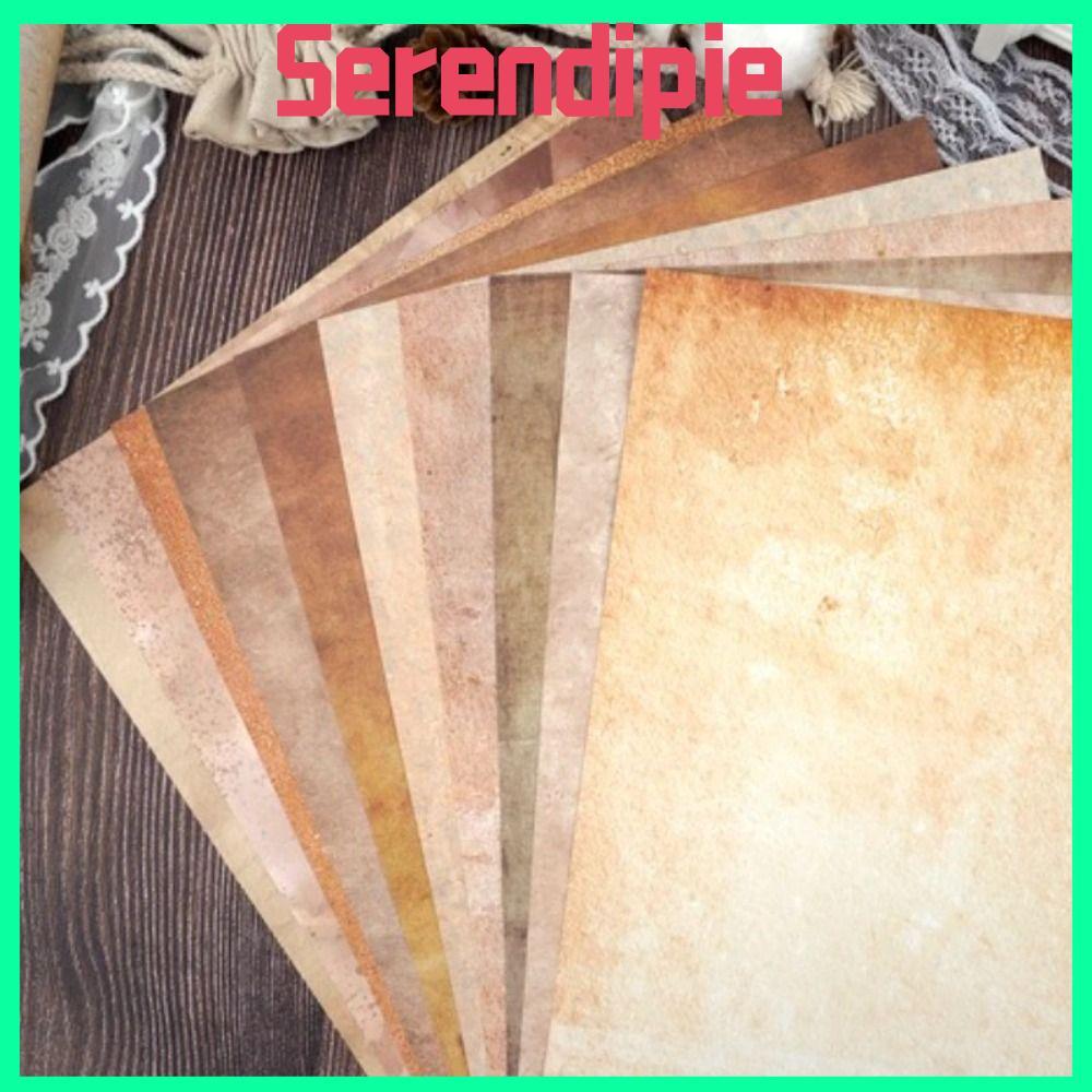 SEENDIPIE 50 Cái Giấy Chữ, Giấy Chất Liệu A4 Size A4 Giấy Viết A4, Có Thể In Hai Mặt 50 Tờ Vintage G