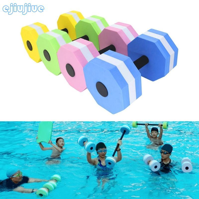 Cc Aquatic Dumbells Bộ 2 Dumbells Chống nước Bể bơi Trọng lượng nước Aerobics Độ nhạy cao-EVA-Foam P