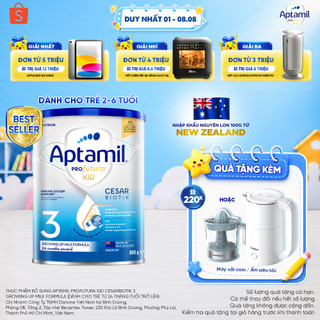 Sữa bột Aptamil Profutura Kid Cesarbiotik New Zealand số 3 - Synbiotic đặc chế