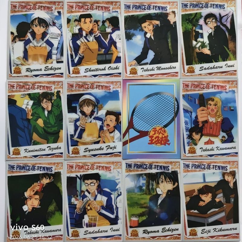Prince Tennis CR.ZR Bộ Sưu Tập Thẻ Fuji Oishi Kikuru Tezuka Kaido Taocheng Anime Bộ Sưu Tập Thẻ