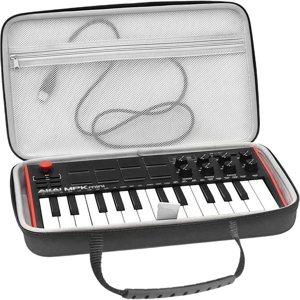 Vỏ điều khiển bàn phím MIDI nhung cao cấp Musiin Tương thích với AKAI MPK Mini MK3, SONICWARE Giải c