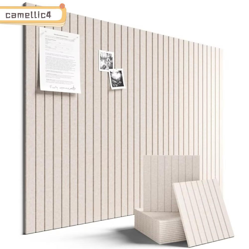 ICAMELLI 6 Tấm Bản Tin Cảm Thấy, Tấm Nỉ Tự Dính Vuông, Bảng Ghi Nhớ Thay Thế 30x30cm Màn Hình Ảnh Nú
