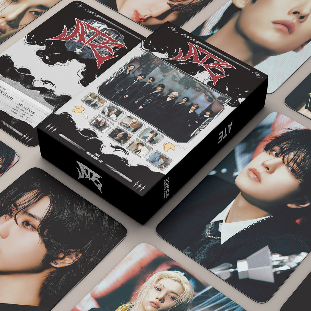 KPOP 55 SK Photocards ATE Album Hwang Hyun Chen felix Fang Chan I.N Lee Min Ho Lee Min Ho Photocard
