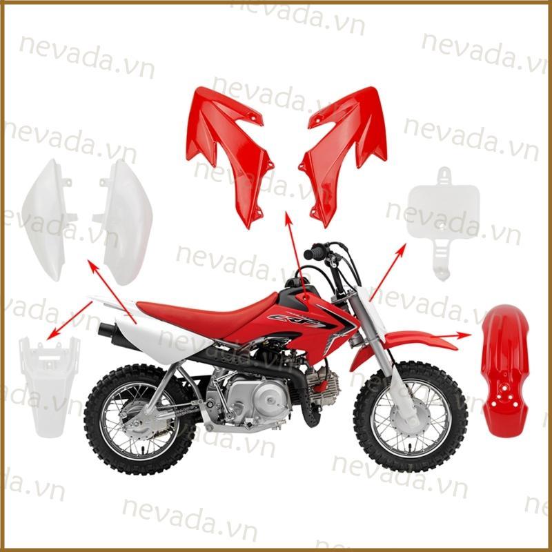 Nev ۞ Nhựa Fender Body Fairing cho CRF50 XR50 2021 Năm Dirt Bike