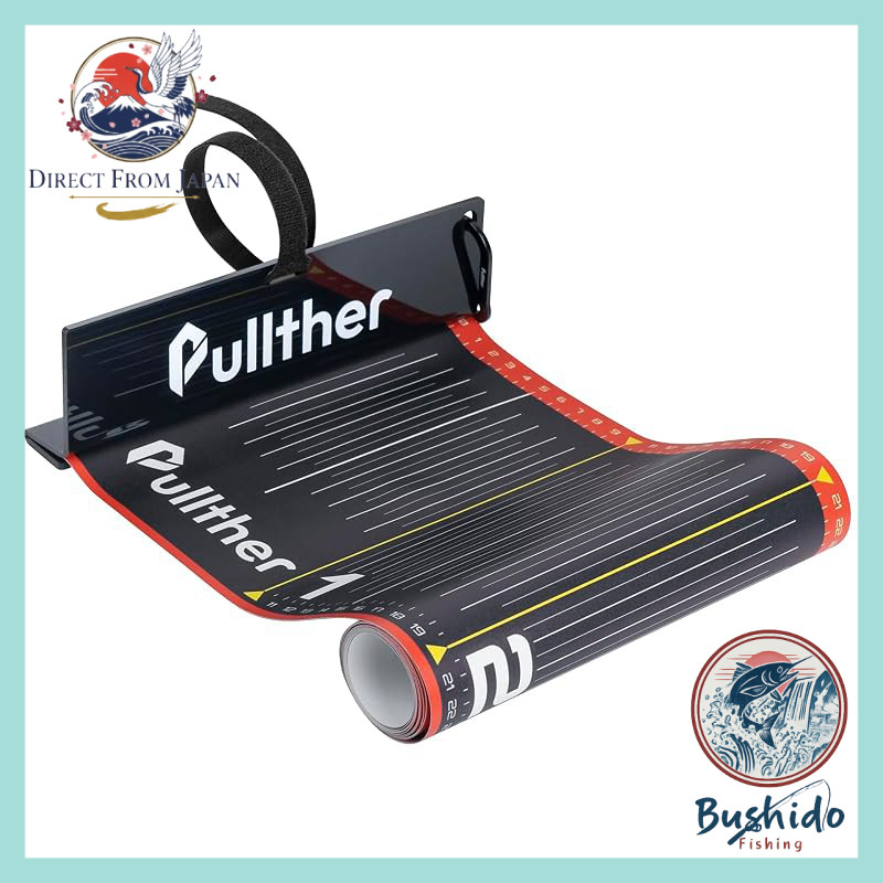 Pullther Fishing Measuring Tape - Waterproof and Durable Fish Measurement Tool, Hanging Design, Meas