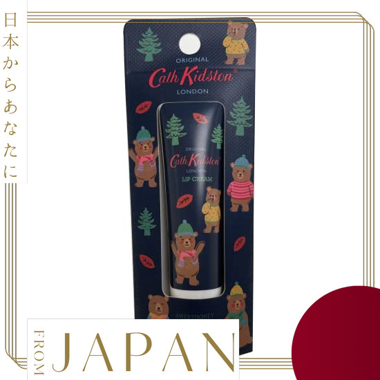 Cath Kidston Lip Balm, Bear, Sweet Honey Scent <Authentic Import>