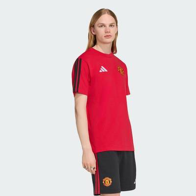 adidas Bóng đá Áo Thun Manchester United DNA Nam Đỏ KF9924