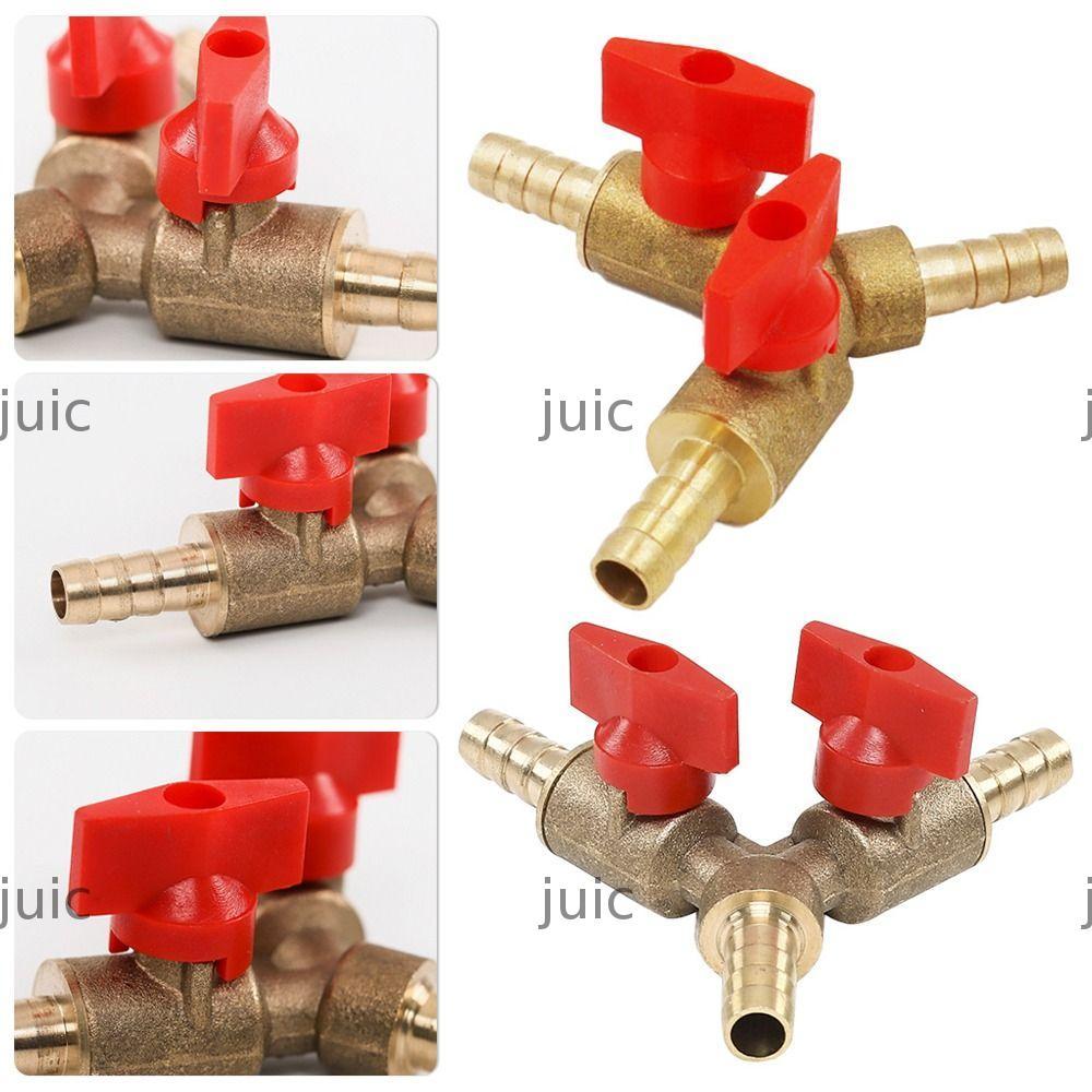 Đầu nối lắp ống JUIC Bộ chuyển đổi van bi sắt đóng 10mm