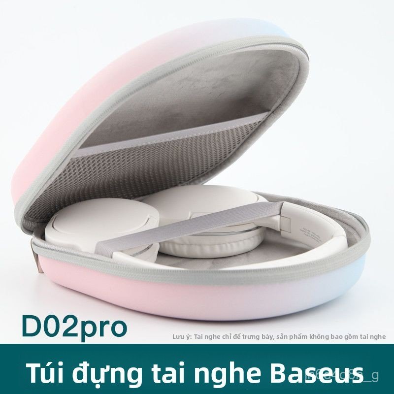 Túi đựng tai nghe chụp tai Baseus D02 Pro hộp cứng bảo vệ chống rơi gradient thời trang giá tốt