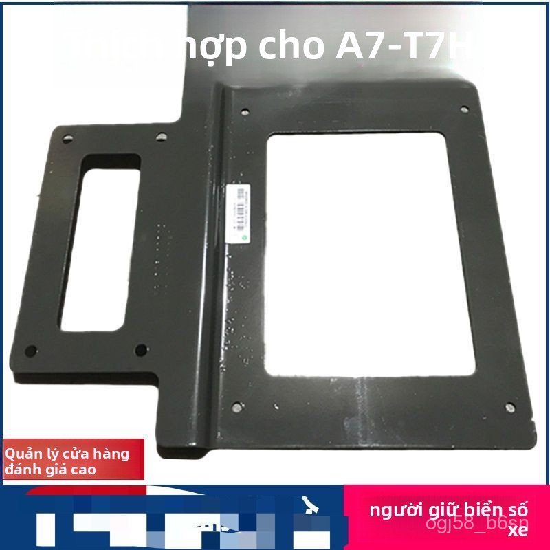 Khung giá đỡ biển số chắn bùn sau cho xe tải HOWO T7H A7 bền chắc chắn