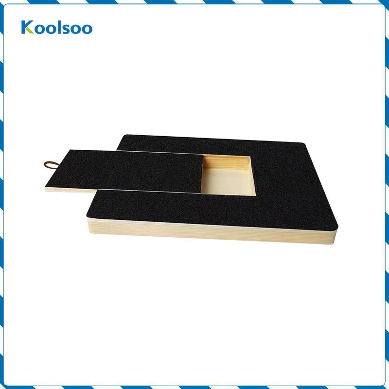 Chó Scratch Pad Trượt Snack Box Grind Claws Nail File Scratching Board