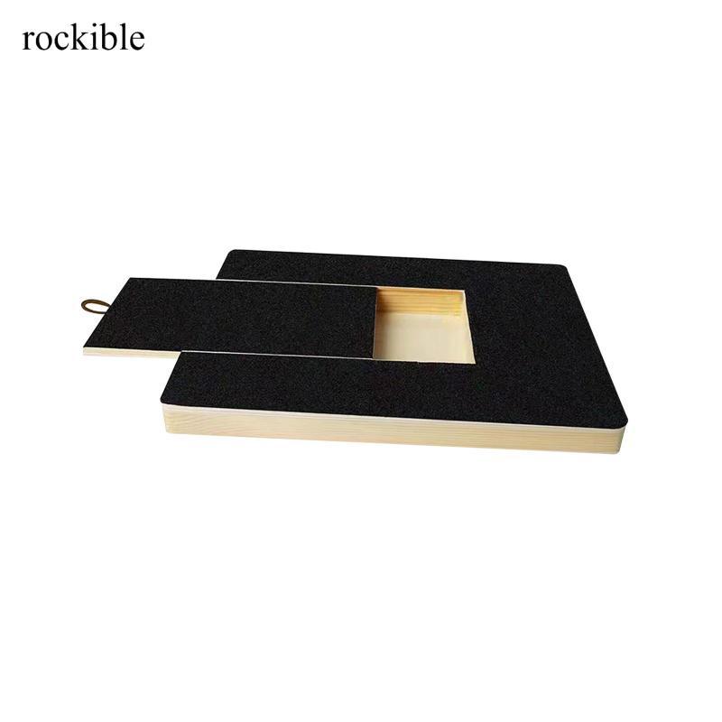 Chó Scratch Pad Trượt Snack Box Grind Claws Nail File Scratching Board