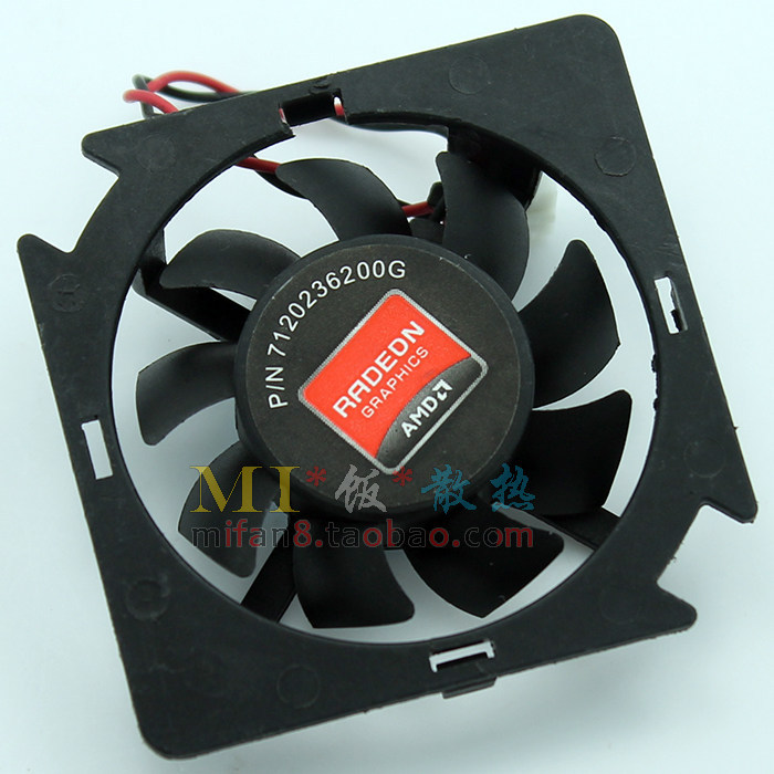 Quạt card đồ họa card đồ họa ATI AMD HD5450 XFXGeforce210 PLA04710S12M 2 dòng