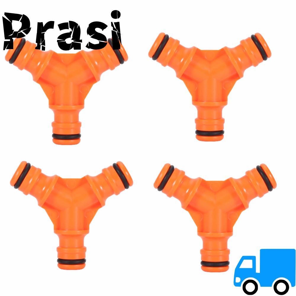 Đầu nối ống PRASI, Bộ chia ống 3 chiều ABS, Đầu nối G1 / 2 bền G3 / 4 Đầu nối kết nối nhanh Vòi chia
