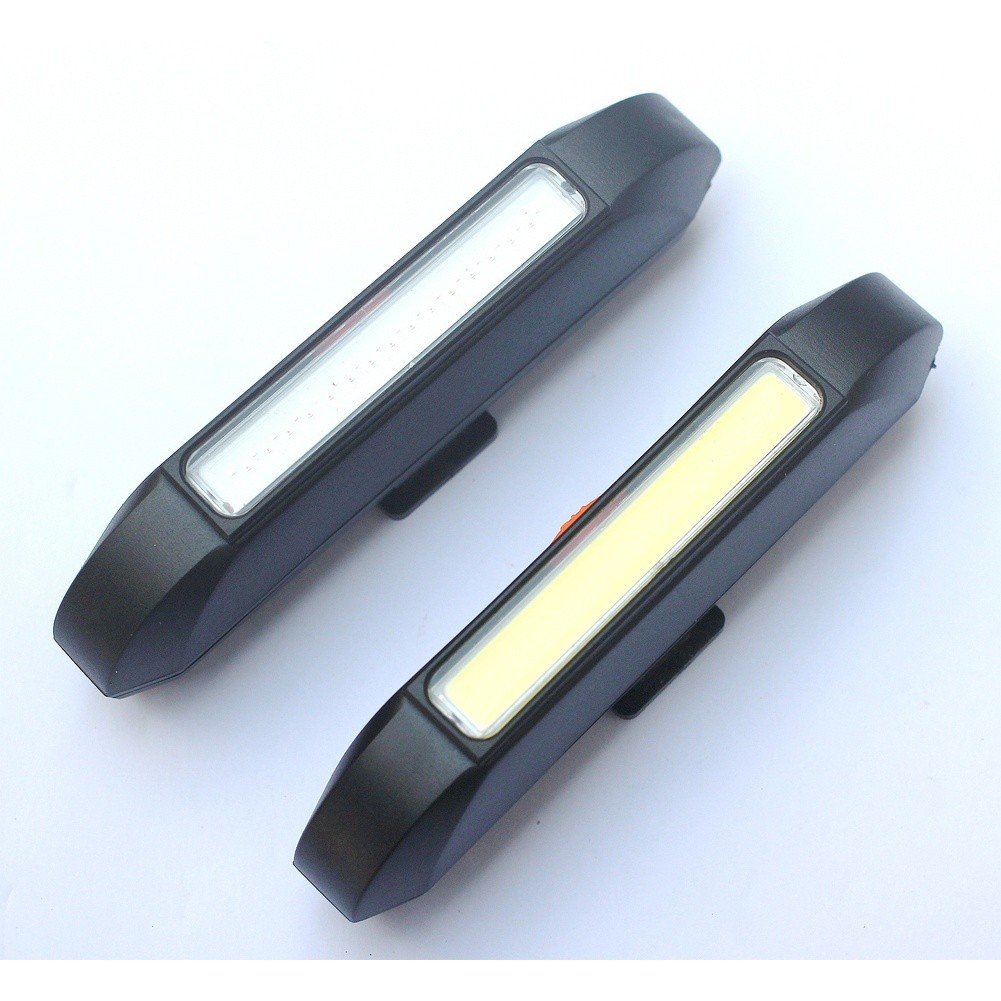 【CHAMER】Bicycle Tail Light Effective Pedestrian Notification Red And Blue Cob Technology【HomeLiving】
