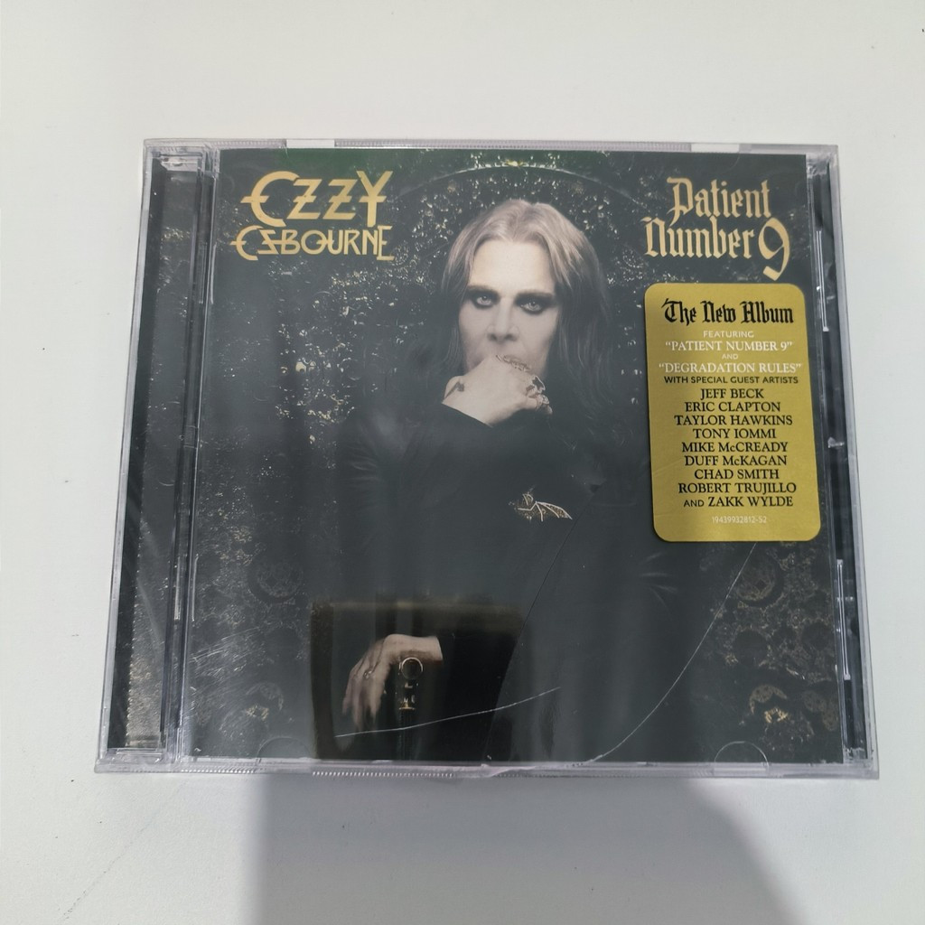 Z125 Ozzy Osbourne Bệnh nhân Số 9 CD Album 2022 A0101