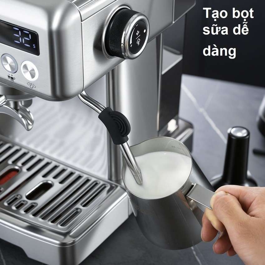 🌙🌙 [HiBREW MỚI] Máy pha cà phê chuyên nghiệp Espresso, Cappuccino, Latte. Thương hiệu Mỹ cao cấp HiB