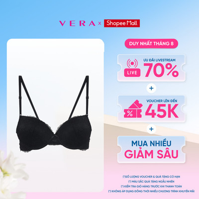 [LIVE] Áo ngực Misaki by Vera mút mỏng phốI ren - M1003