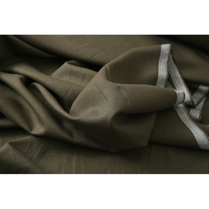 Hubu Shop Army Green Twill Linen Drape Feel 1,5m Wide 35 Yuan One Meter