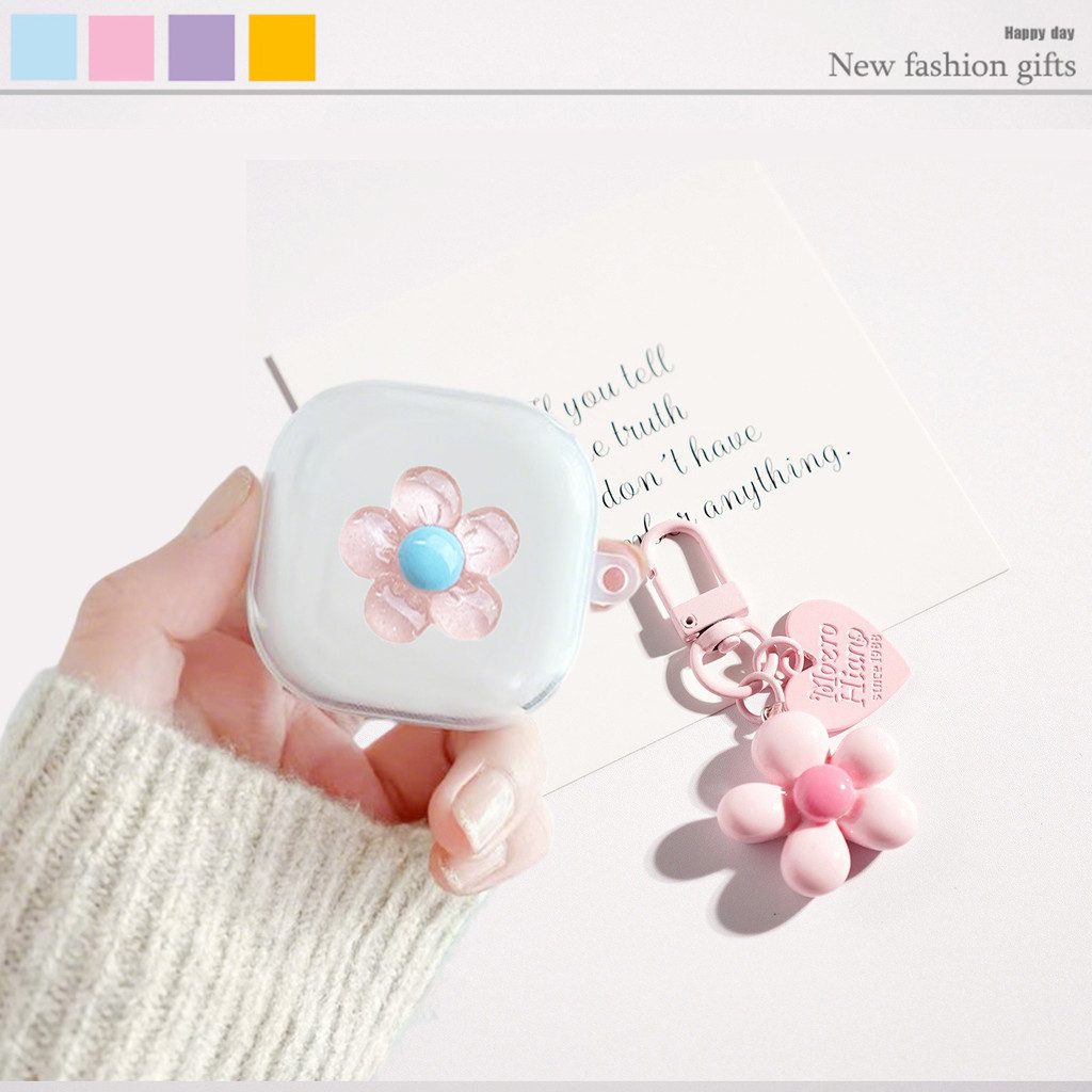 Ins hoa sang trọng dành cho Oneplus Buds4 / buds3 / pro3 / Buds Pro 2 / ACE Vỏ tai nghe silicon cho 