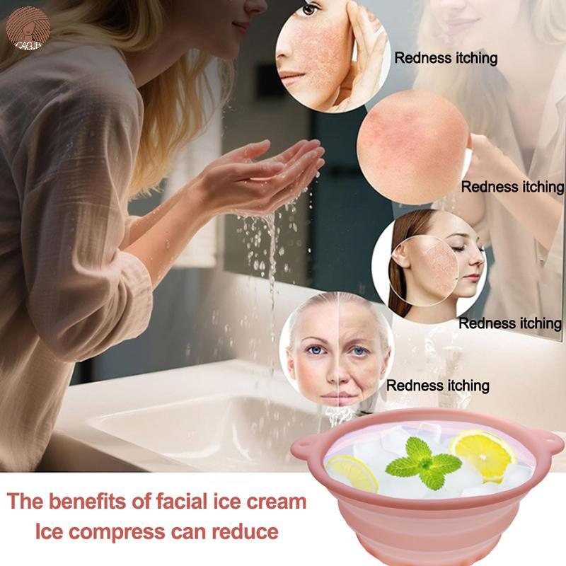 CAGJB Chậu Gấp Silicon Mặt Đá Bát Tắm Có Thể Gập Lại Silicone Ice Bath Bát Rửa Hiệu Quả Chậu Rửa Sil