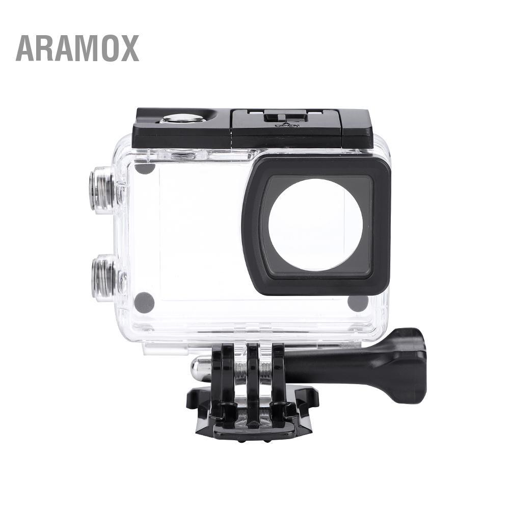 Aramox sj6 Legend 4k Water case-Acuto Housing Case 2.9x2.4x1.3in Camera lặn dưới nước trong suốt cho