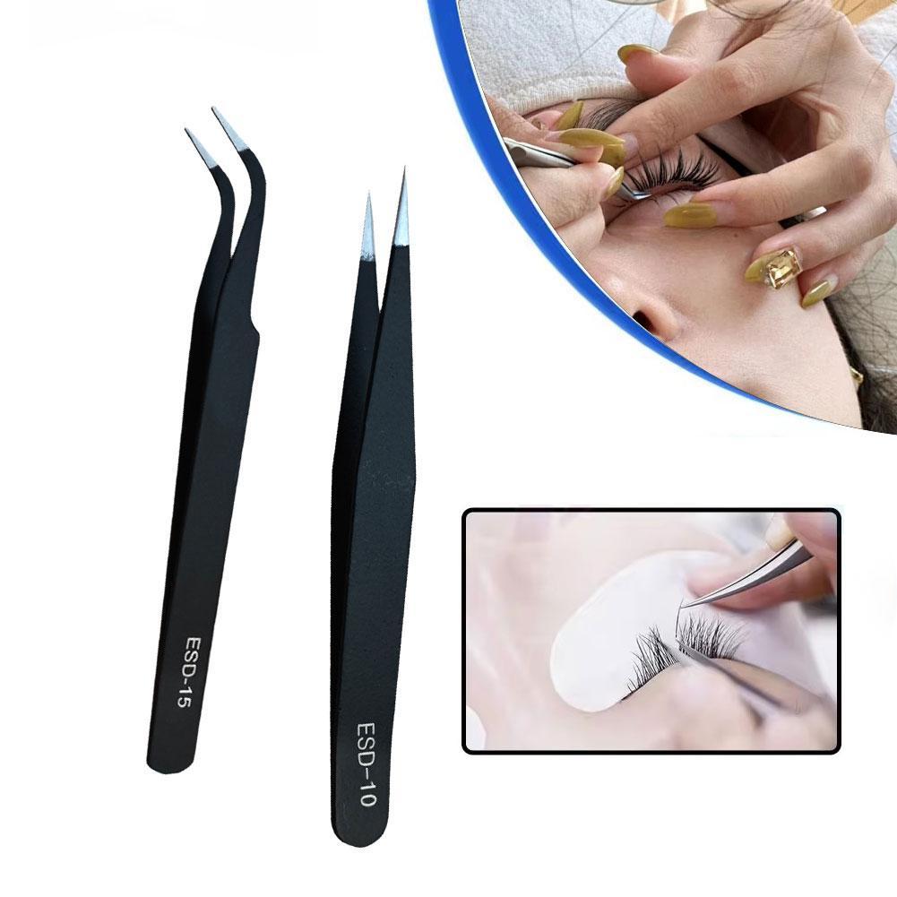 Nhíp Inox Lông Mi Giả Applicator Nhíp Applicator Nối Dài Styler Kẹp D8m6
