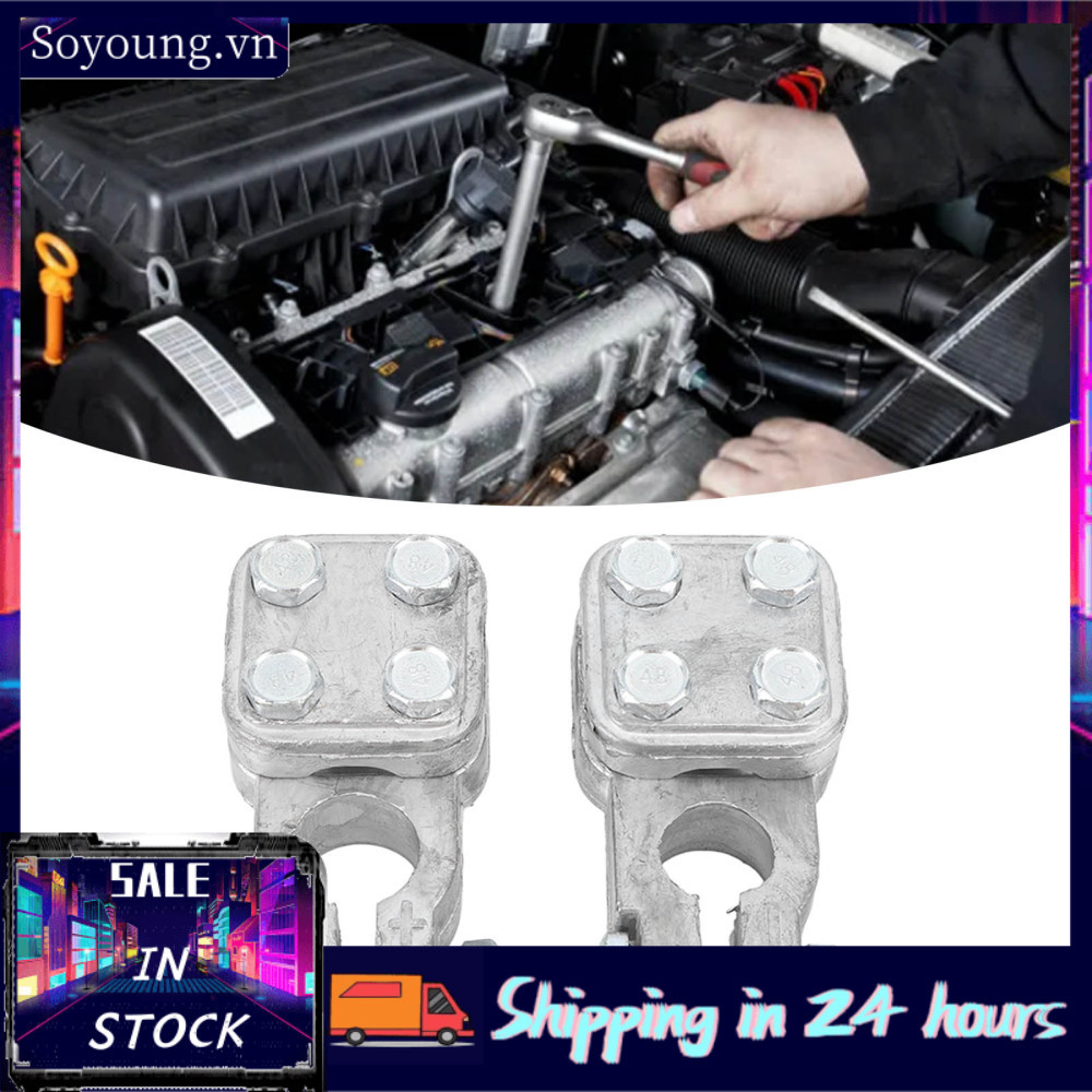 Soyoung Kẹp đầu cuối pin Aramox Đầu nối 3 chiều an toàn và 2 AWG 4/0