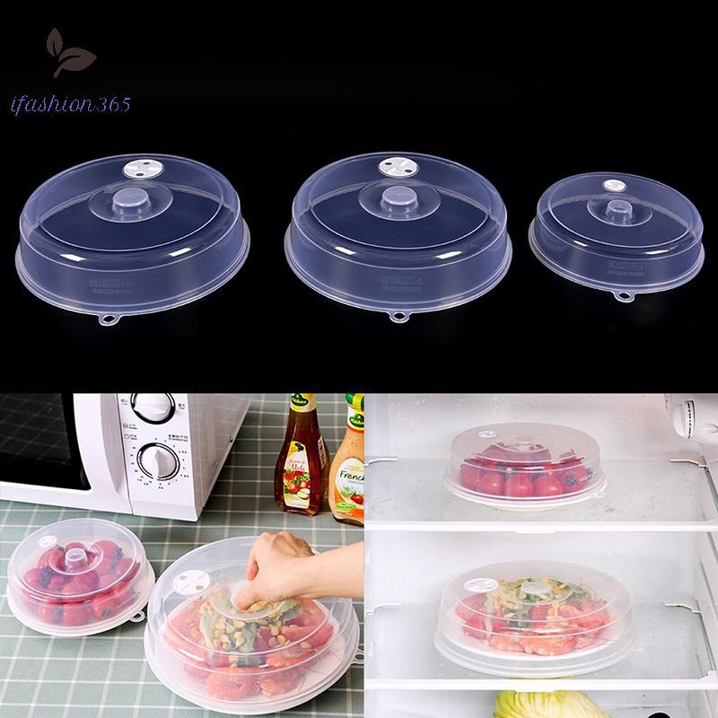 [LF] Vỏ đĩa vi sóng trong suốt Nắp đĩa thực phẩm Thông gió Hơi nước Nấu ăn nhà bếp VN